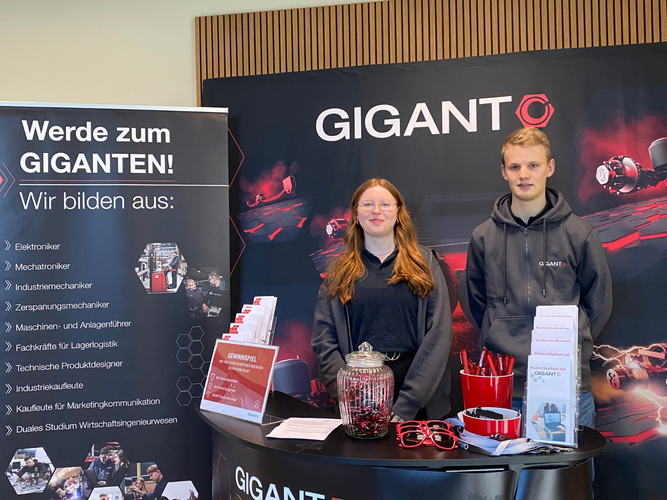 GIGANT auf der Berufsmesse in Lohne